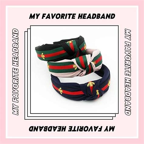 gucci silk headband fake|gucci headband transparent.